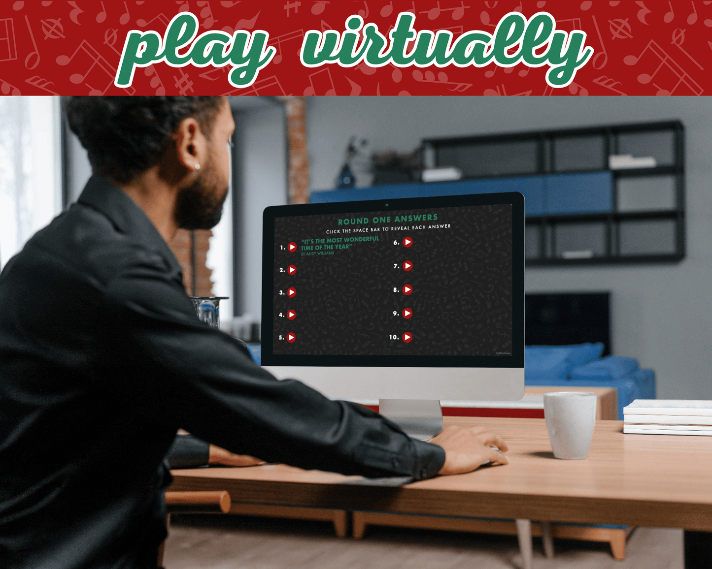 Name That Holiday Tune Digital Party Game