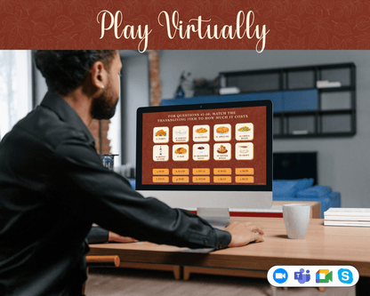 Thanksgiving Trivia Digital Party Game