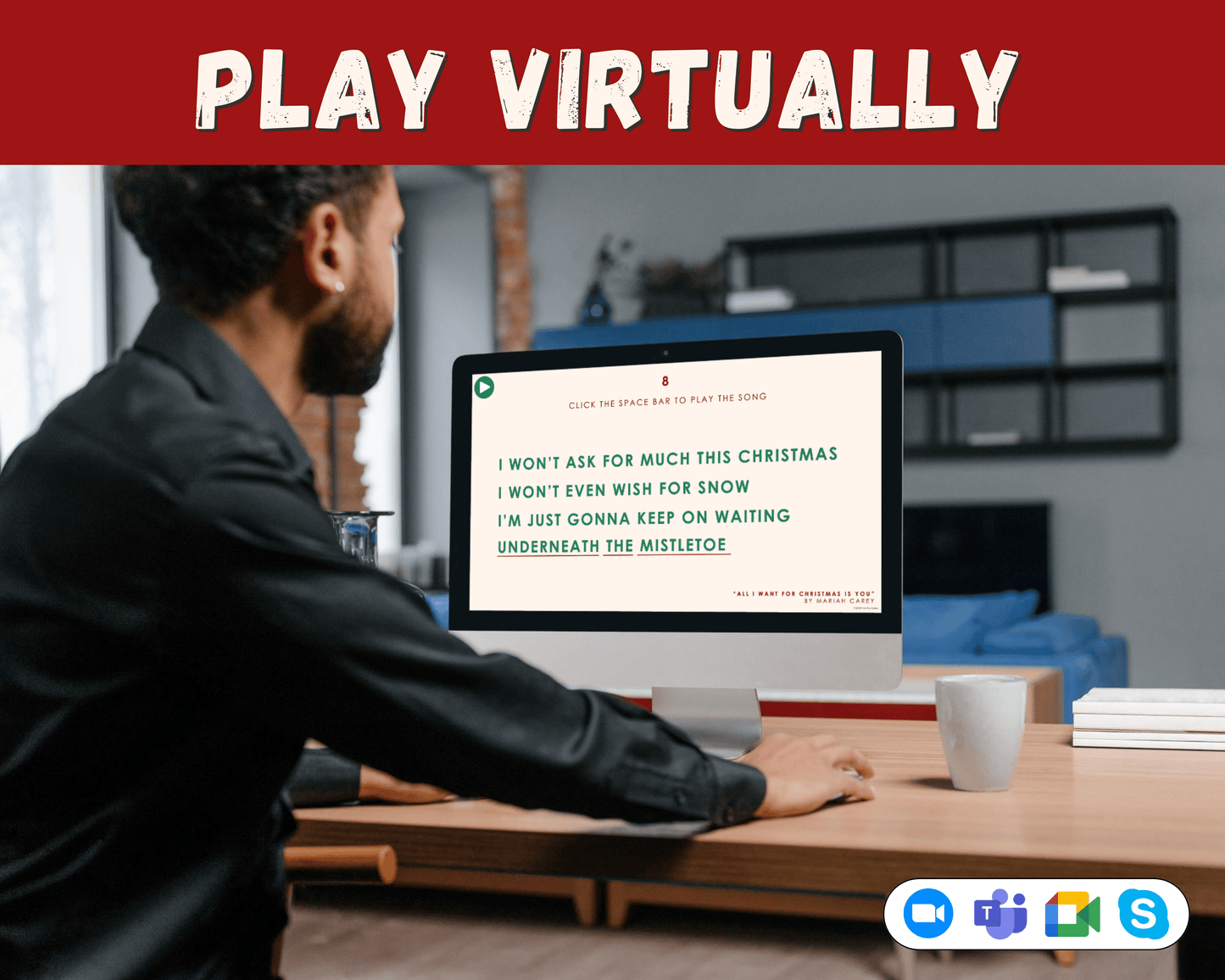 Finish the Holiday Lyrics Digital Game