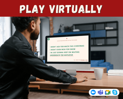 Finish the Holiday Lyrics Digital Game