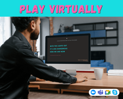 Finish the 90's Lyrics Digital Trivia Game