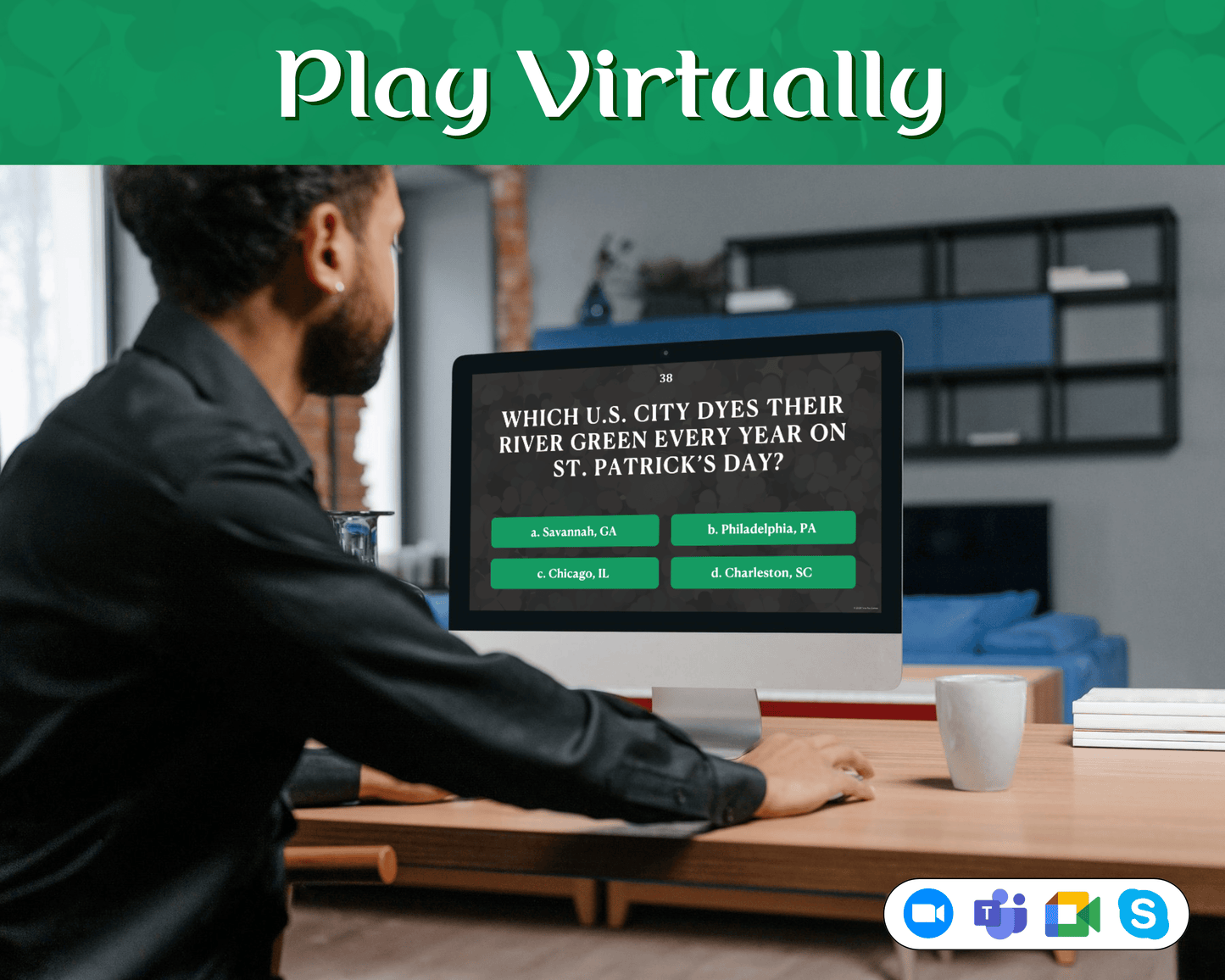 St. Patrick's Day Trivia Digital Game