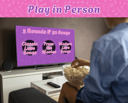 Name That Love Tune Digital Party Game