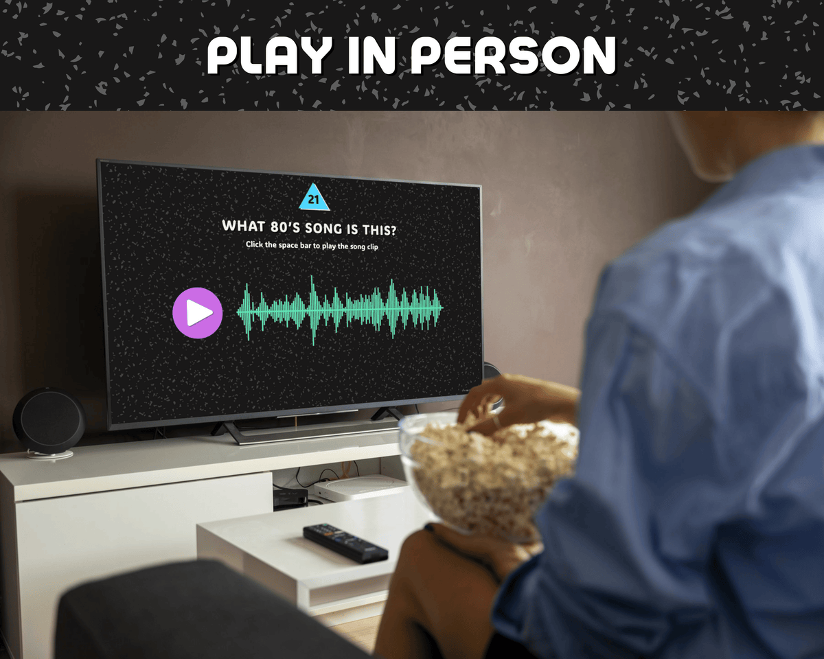 Awesome 80's Digital Trivia Game