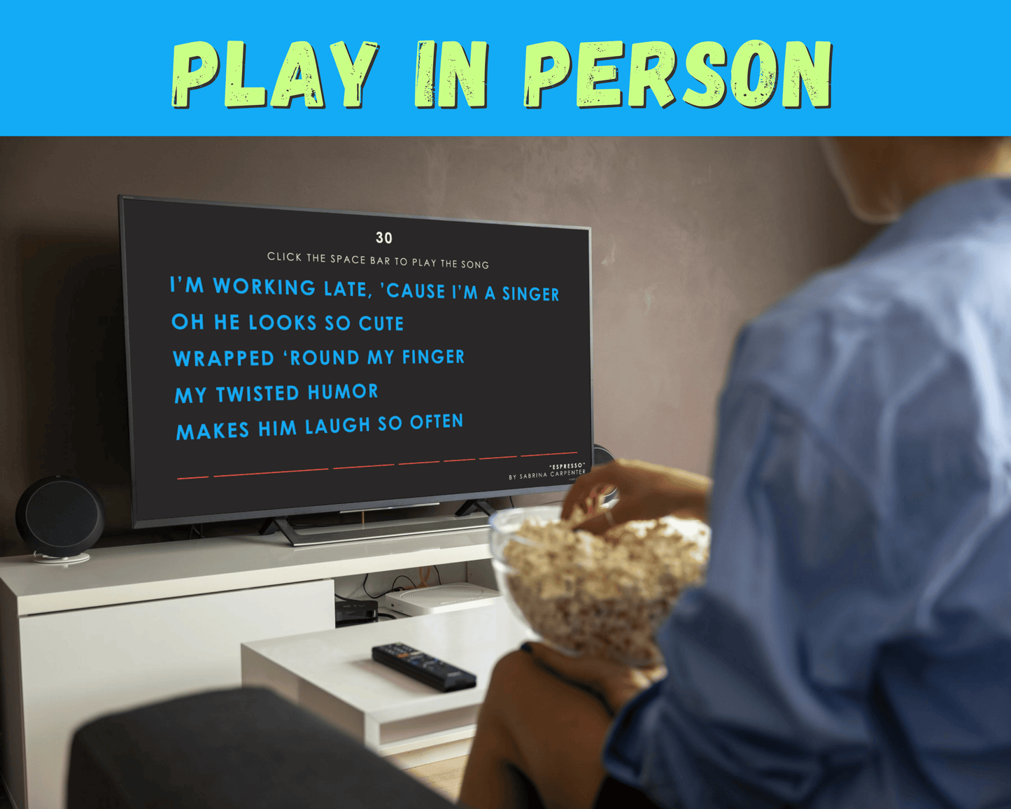 Finish the Lyrics Digital Trivia Game