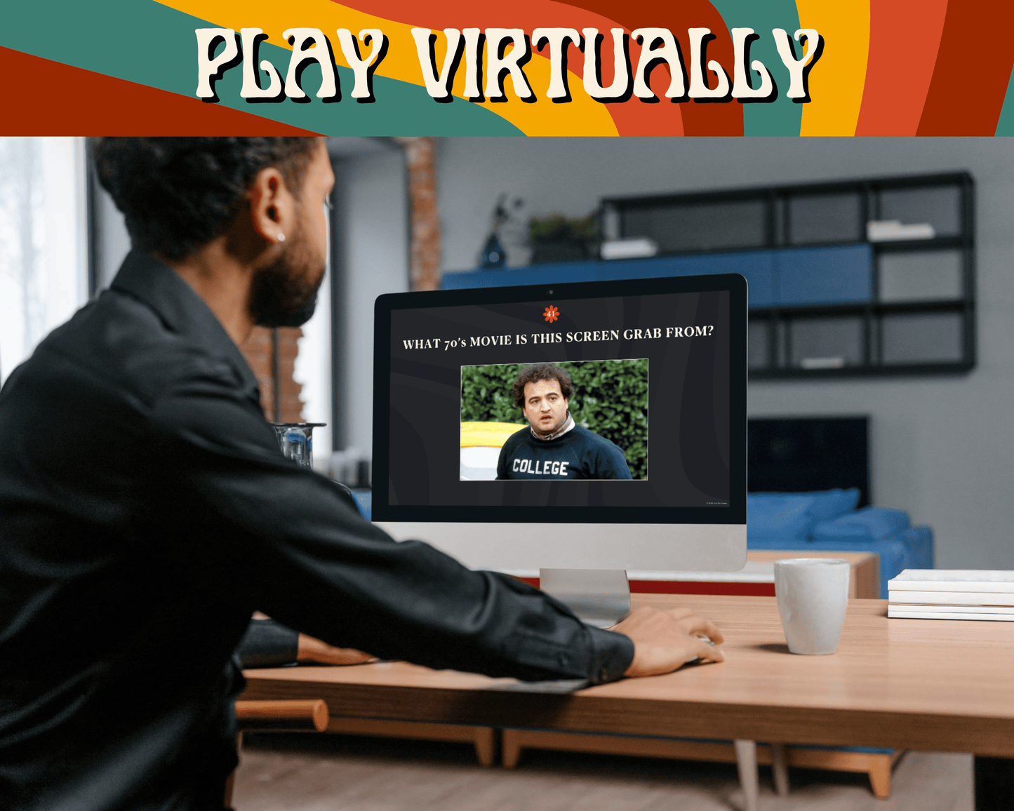 Groovy 70's Digital Trivia Game