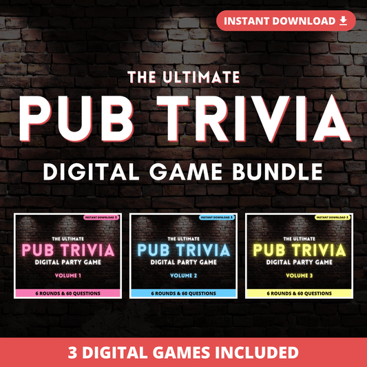 Pub Trivia Digital Game Bundle (Volumes 1-3)