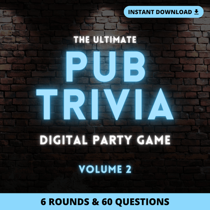 Pub Trivia Digital Party Game (Volume 2)