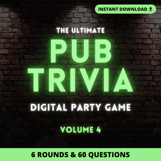 Pub Trivia Digital Party Game (Volume 4)