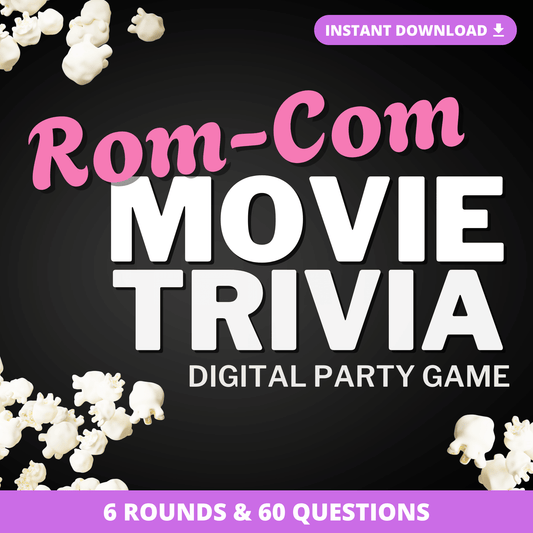 Rom-Com Movie Trivia Digital Game