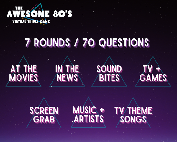 I LOVE THE 80'S & 90'S DIGITAL PARTY GAMES