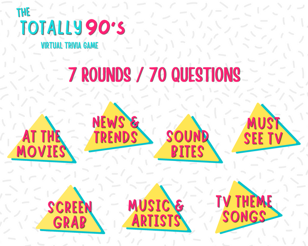 I LOVE THE 80'S & 90'S DIGITAL PARTY GAMES