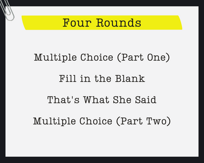 THE OFFICE PRINTABLE TRIVIA GAME