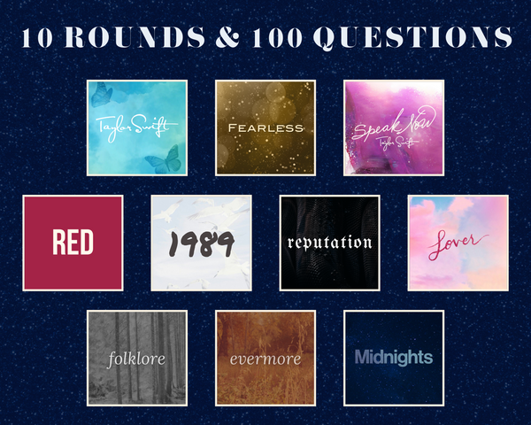 TAYLOR SWIFT ERAS TRIVIA DIGITAL GAME