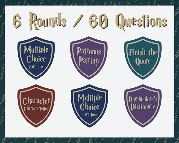 HARRY POTTER TRIVIA PRINTABLE GAME