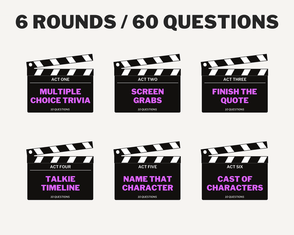 80'S MOVIE TRIVIA DIGITAL GAME