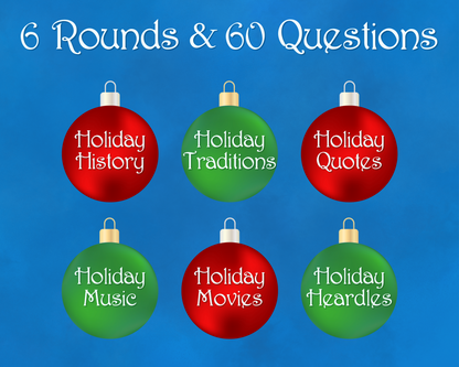 HOLIDAY TRIVIA DIGITAL GAME