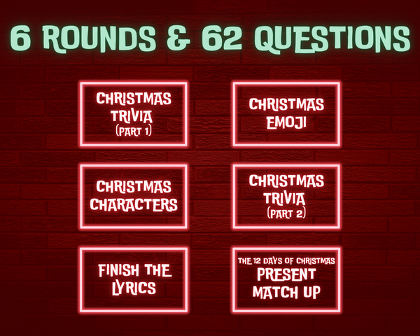 CHRISTMAS PUB TRIVIA DIGITAL GAME