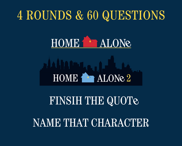 HOME ALONE DIGITAL TRIVIA GAME