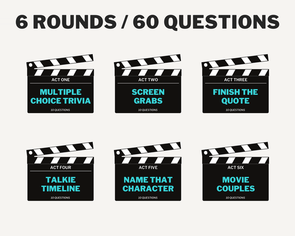 90'S MOVIE TRIVIA DIGITAL GAME