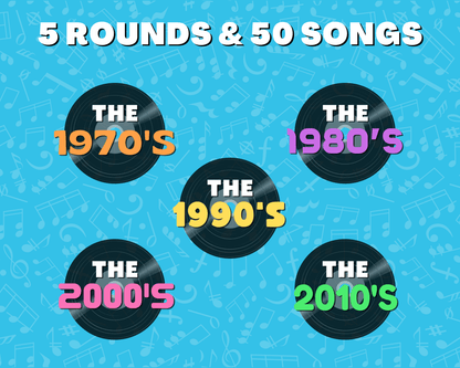 Name That Tune Digital Game: Through the Decades