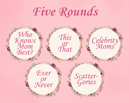MOTHER'S DAY DIGITAL PARTY GAME