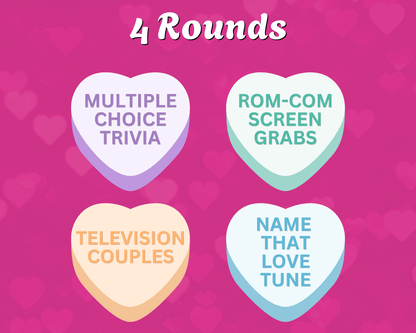 Valentine's Day Trivia Digital Party Game