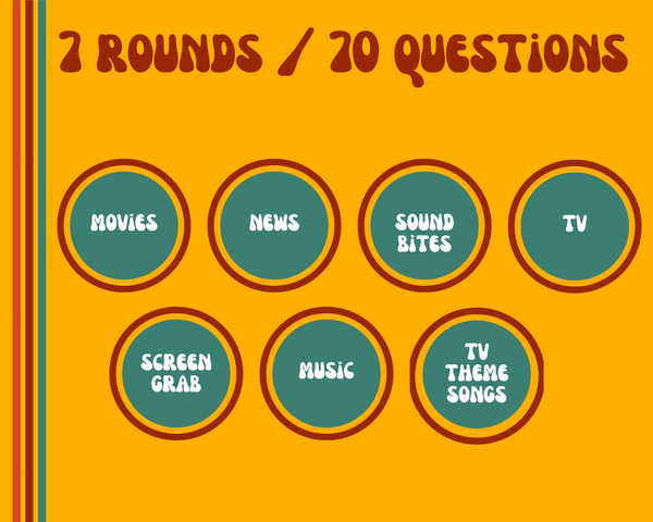 GROOVY 70'S DIGITAL TRIVIA GAME