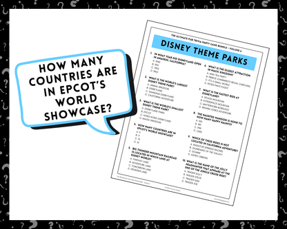 Pub Trivia Party Game Bundle (Volume 6)