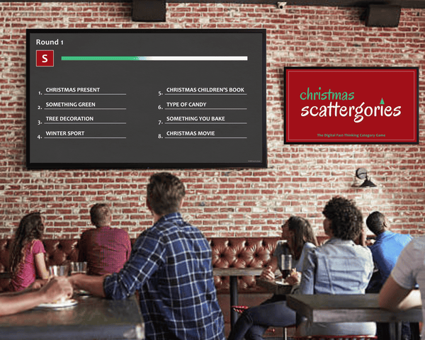 CHRISTMAS SCATTERGORIES DIGITAL GAME