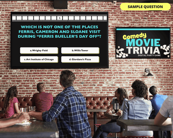 COMEDY MOVIE TRIVIA DIGITAL GAME