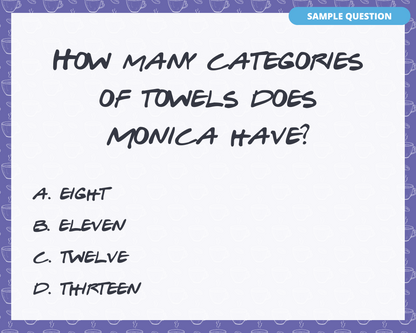 FRIENDS PRINTABLE TRIVIA GAME