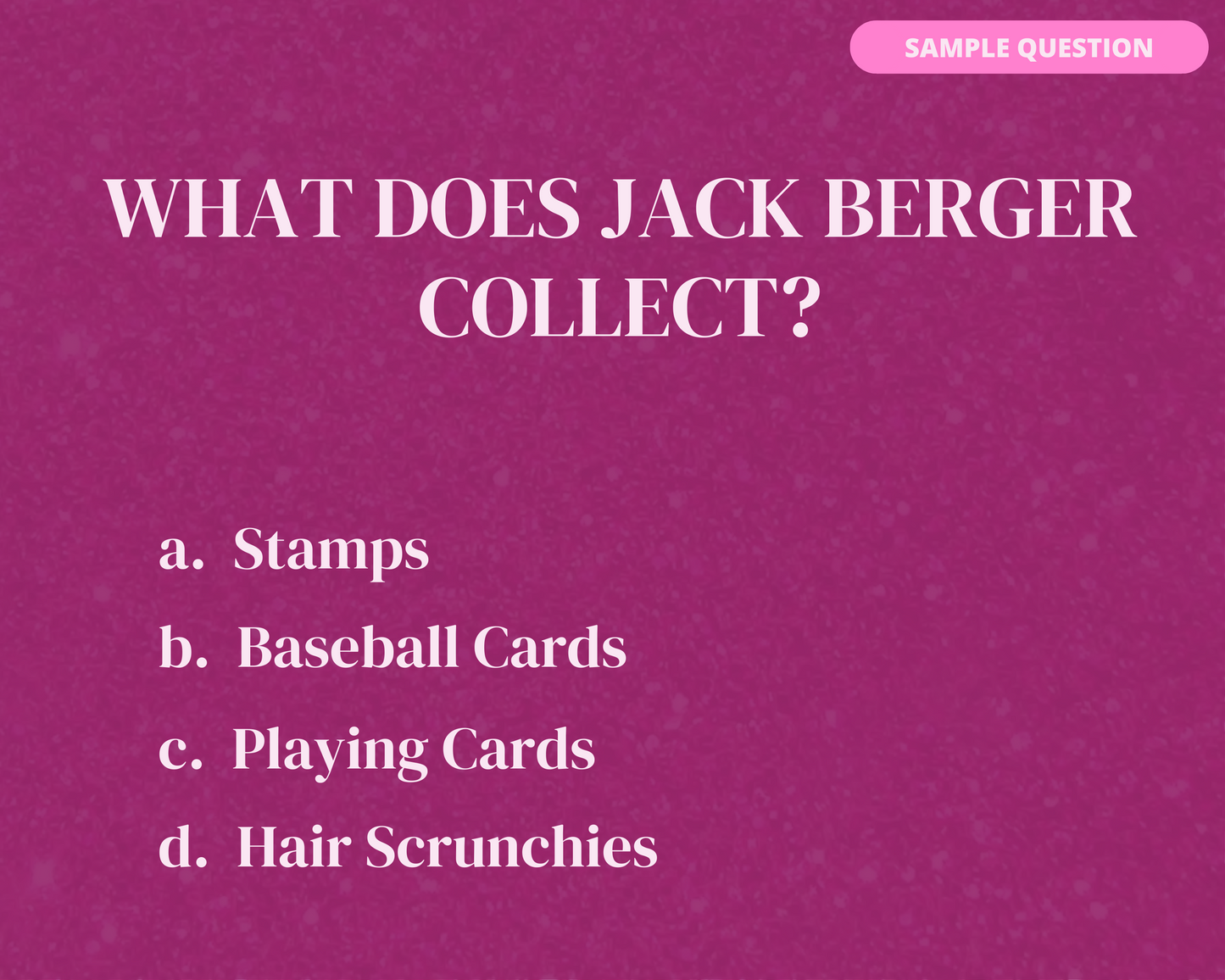 SEX AND THE CITY DIGITAL TRIVIA GAME