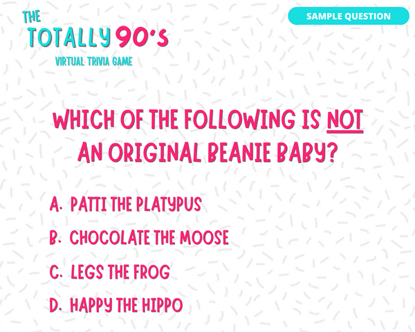 I LOVE THE 80'S & 90'S DIGITAL PARTY GAMES