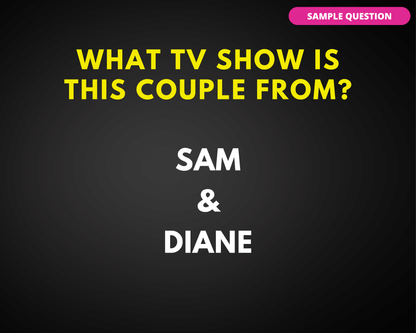 TELEVISION TRIVIA DIGITAL GAME