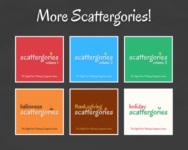 VALENTINE'S DAY SCATTERGORIES DIGITAL GAME