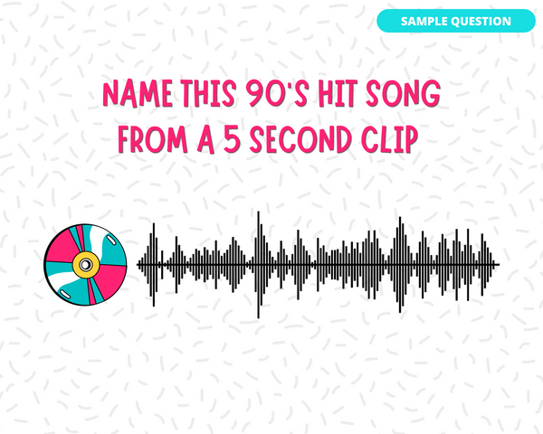 TOTALLY 90'S DIGITAL TRIVIA GAME