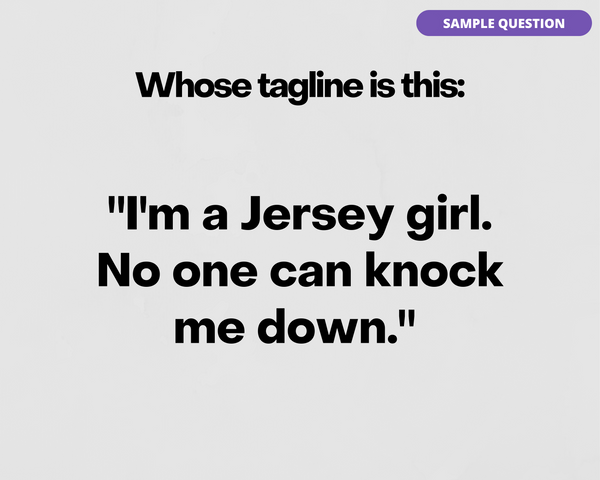 THE REAL HOUSEWIVES OF NEW JERSEY DIGITAL TRIVIA GAME