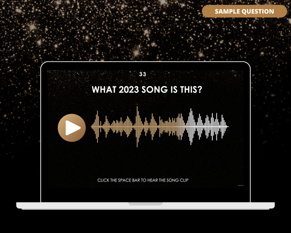 2023 YEAR IN REVIEW DIGITAL TRIVIA GAME