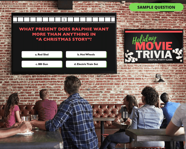 HOLIDAY MOVIE TRIVIA DIGITAL GAME