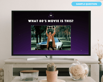 AWESOME 80'S DIGITAL TRIVIA GAME