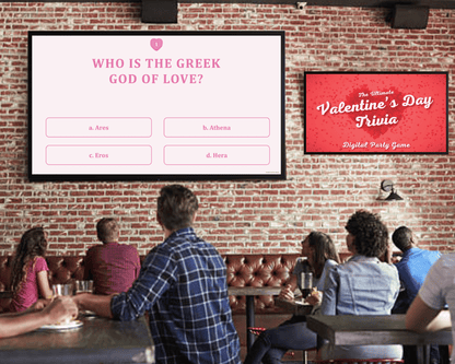 VALENTINE'S DAY TRIVIA DIGITAL GAME