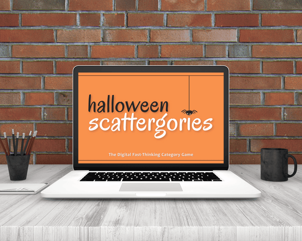 HALLOWEEN SCATTERGORIES DIGITAL GAME