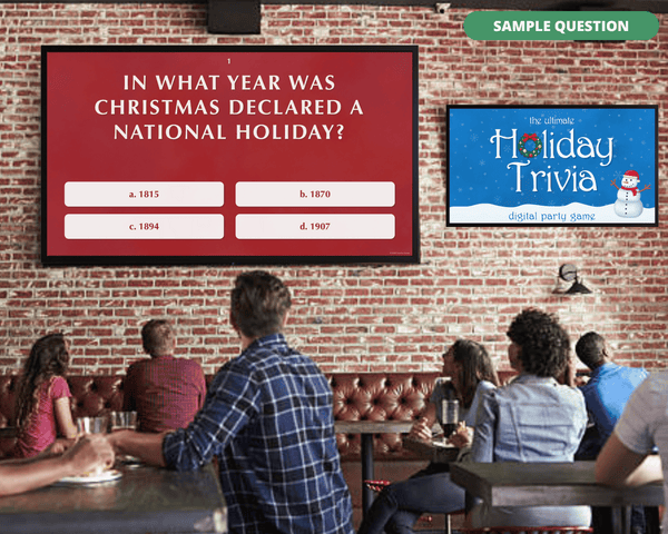 HOLIDAY TRIVIA DIGITAL GAME