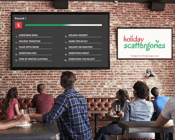 HOLIDAY SCATTERGORIES DIGITAL GAME