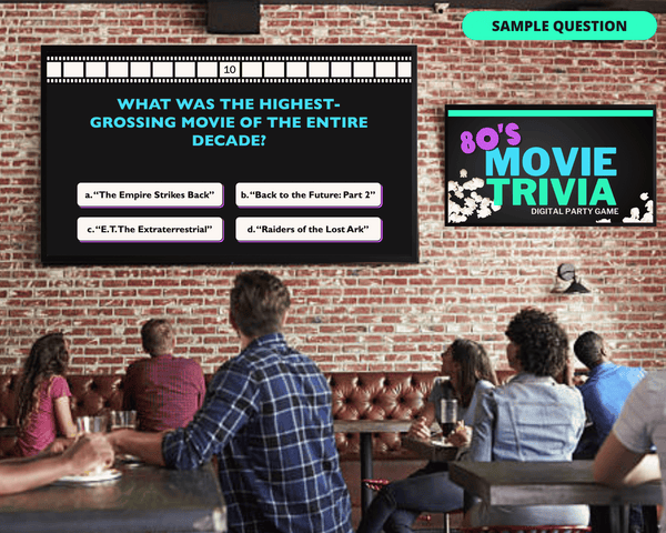 80'S MOVIE TRIVIA DIGITAL GAME