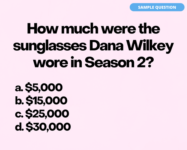 THE REAL HOUSEWIVES OF BEVERLY HILLS DIGITAL TRIVIA GAME