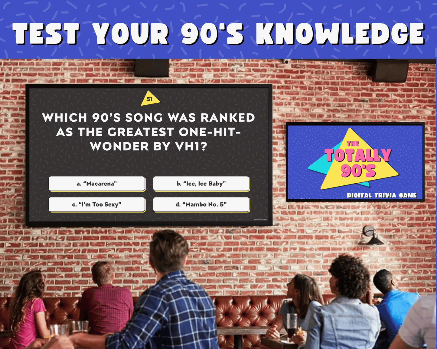 Totally 90's Digital Trivia Game