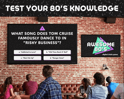 Awesome 80's Digital Trivia Game