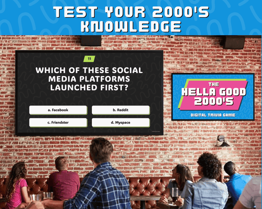 Hella Good 2000's Digital Trivia Game